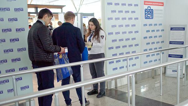 Паспортный контроль - Тбилисский международный аэропорт - Sputnik Грузия