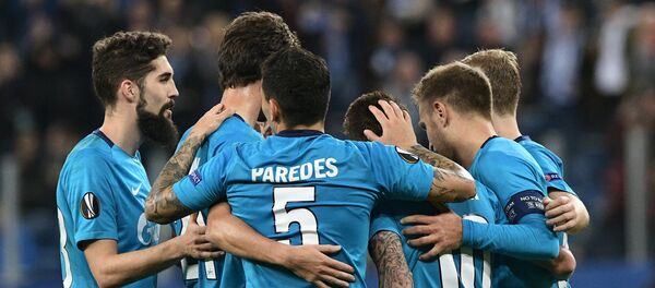 Игроки ФК Зенит - Sputnik Грузия