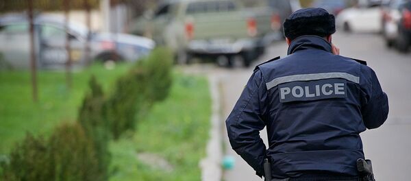 Сотрудник патрульной полиции - Sputnik Грузия