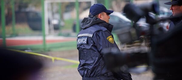 Сотрудники патрульной полиции - Sputnik Грузия