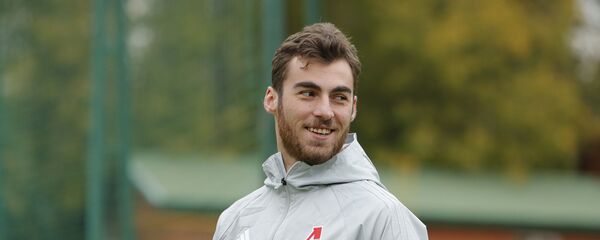 Центральный защитник сборной Грузии по футболу и ФК Локомотив (Москва) Саба Кверквелия - Sputnik Грузия