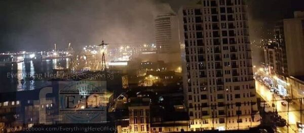 ხანძარი ლეო გრანდში ხანძარი ლეო გრანდში - Sputnik საქართველო