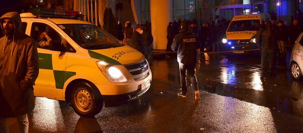 Пожар в батумской гостинице Лео Гранд - Sputnik Грузия