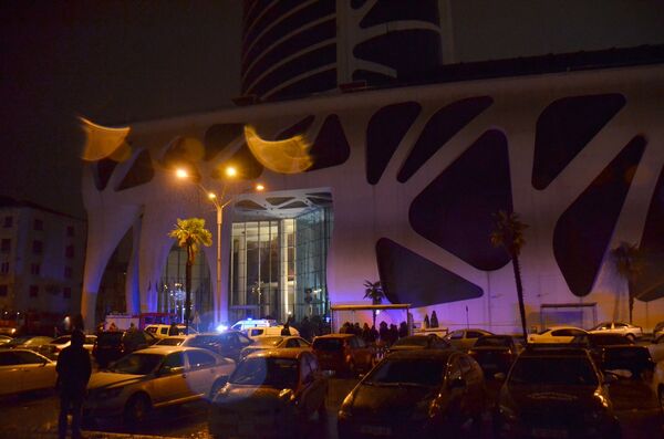 Пожар в батумской гостинице Лео Гранд - Sputnik Грузия