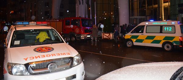 Пожар в батумской гостинице Лео Гранд - Sputnik Грузия