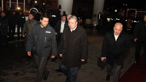 Премьер Грузии Георгий Квирикашвили прибыл в Батуми на место пожара - Sputnik Грузия