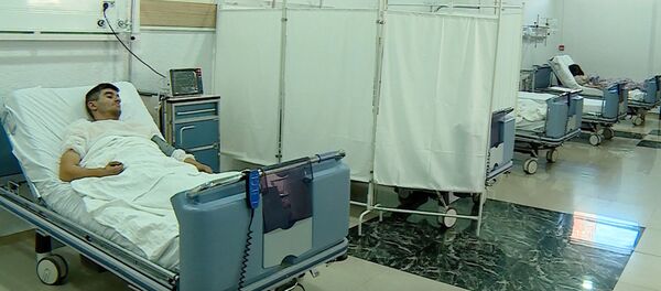 Пострадавшие при пожаре в Батуми в больнице: спасенных навестил Патарадзе - Sputnik Грузия