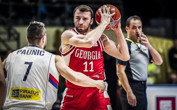 Игрок сборной Грузии по баскетболу Манучар Маркоишвили - Sputnik Грузия