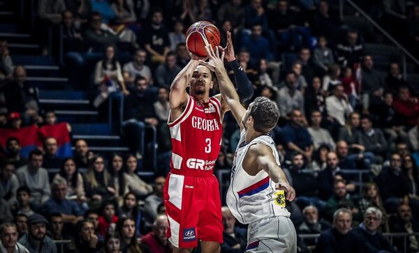 Игрок сборной Грузии по баскетболу Майкл Диксон Игрок сборной Грузии по баскетболу Майкл Диксон - Sputnik საქართველო