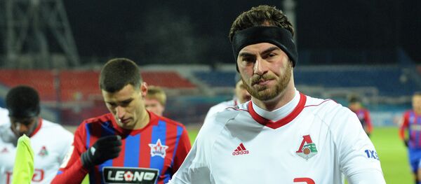 Игрок ФК Локомотив Соломон Кверквелия - Sputnik Грузия