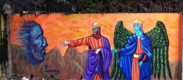 Стрит-арт от Луки Джапаридзе - Sputnik Грузия