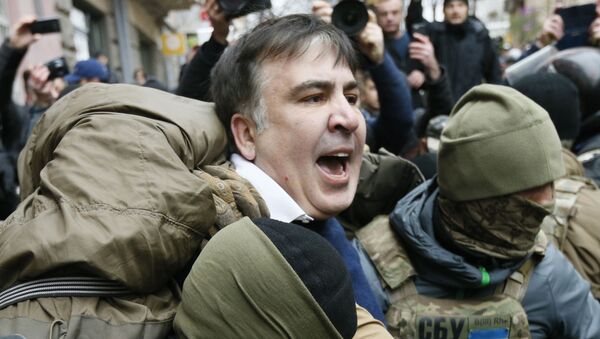 Задержание Михаила Саакашвили в Киеве - Sputnik Грузия