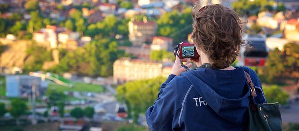 ტურისტი თბილისში - Sputnik საქართველო