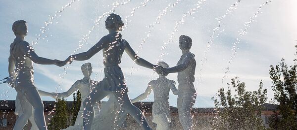 Фонтан Детский хоровод  - Sputnik Грузия