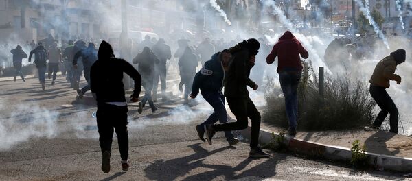 Палестинцы протестуют против объявления Иерусалима столицей Израиля - Sputnik Грузия