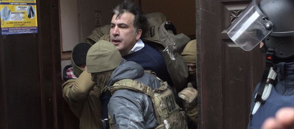 სააკაშვილის დაკავება სააკაშვილის დაკავება - Sputnik საქართველო