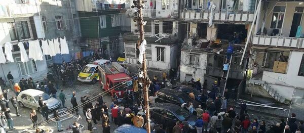 Последствия взрыва газа в жилом доме в Батуми - Sputnik Грузия