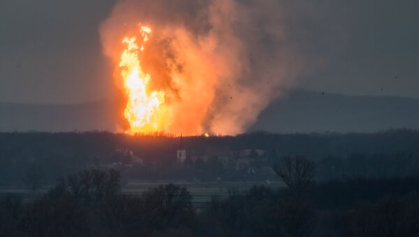 Сильный взрыв на газопроводе в Австрии - Sputnik საქართველო