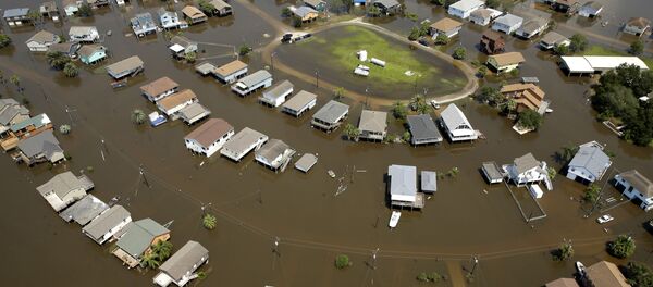 Последствия уоагана Харви в Техасе, США. Снимок сделан 1 сентября 2017 года Последствия уоагана Харви в Техасе, США. Снимок сделан 1 сентября 2017 года - Sputnik Грузия