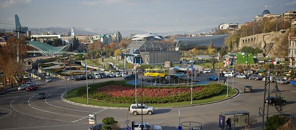 თბილისის ცენტრი - ევროპის მოედანი და რიყის პარკი თბილისის ცენტრი - ევროპის მოედანი და რიყის პარკი - Sputnik საქართველო