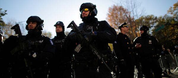 Полицейский спецназ в Нью-Йорке - Sputnik Грузия