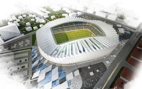 Проект нового батумского стадиона - Sputnik Грузия