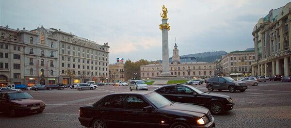 Площадь Свободы в центре Тбилиси - Sputnik Грузия