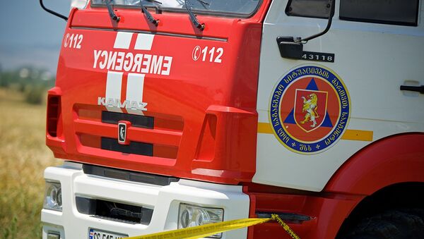 Пожарная машина в регионе - Sputnik Грузия