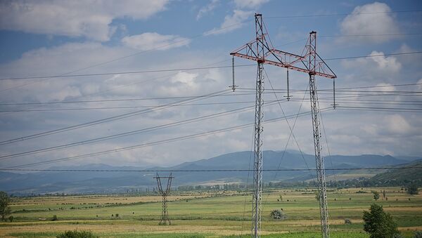 Высоковольтная линия электропередач в Восточной Грузии - Sputnik Грузия