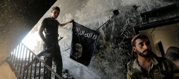 Боевые действия против боевиков Исламского государства (ИГ) в городе Ракка, Сирия Боевые действия против боевиков Исламского государства (ИГ) в городе Ракка, Сирия - Sputnik Грузия