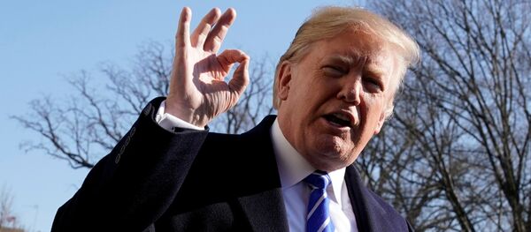 Президент США Дональд Трамп - Sputnik Грузия