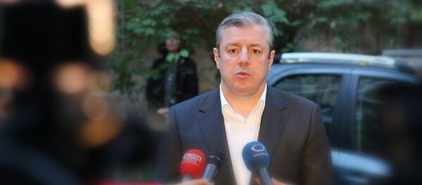 საქართველოს პრემიერ-მინისტრი გიორგი კვირიკაშვილი - Sputnik Грузия