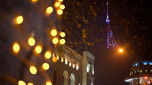 Новогодняя иллюминация в Тбилиси - Sputnik Грузия