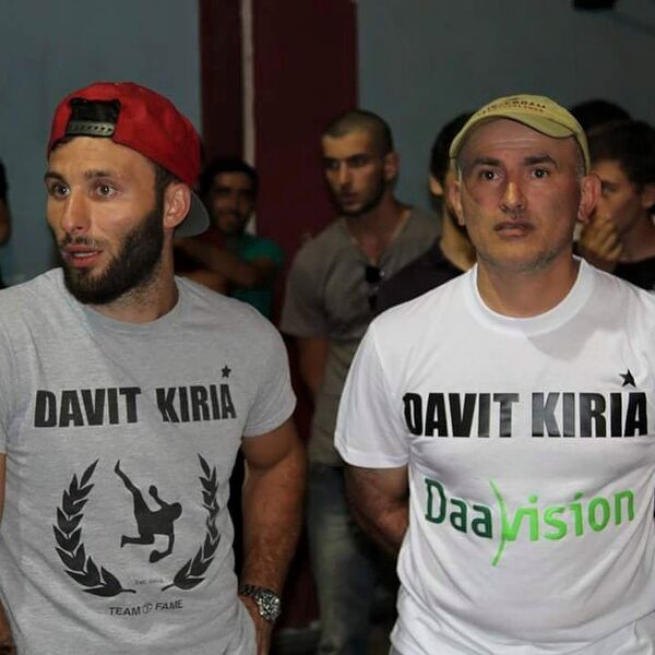 დავით ქირია და მისი მწვრთნელი დავით ქირია და მისი მწვრთნელი - Sputnik საქართველო