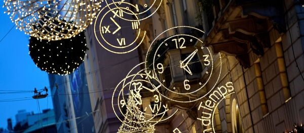 Рождественская иллюминация в Милане, Италия - Sputnik Грузия