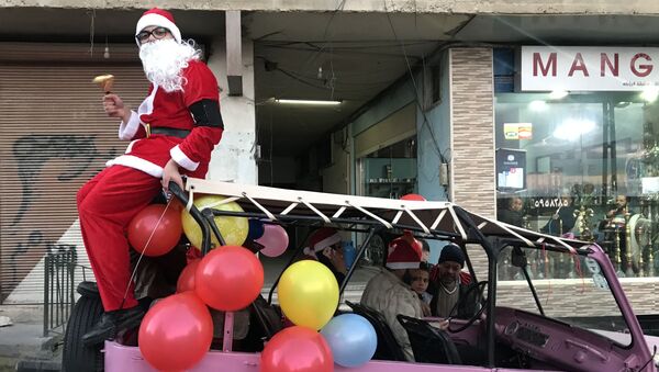 Жители города Сайедная празднуют Рождество - Sputnik Грузия