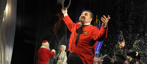 Спектакль Новая рождественская сказка в театре Грибоедова - Sputnik Грузия