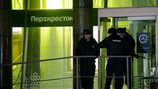 Взрыв в магазине Перекресток в Санкт-Петербурге - Sputnik Грузия