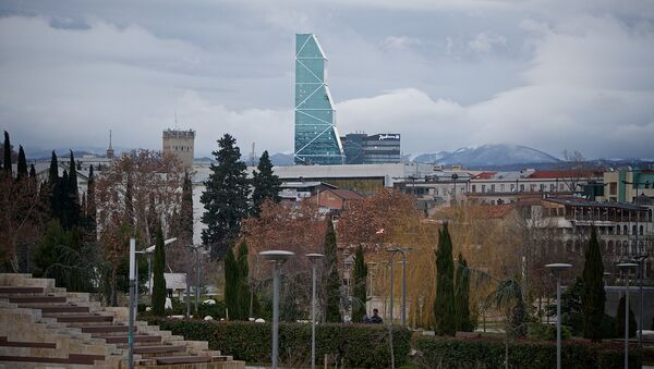 Вид на город Тбилиси с территории парка Рике - Sputnik Грузия