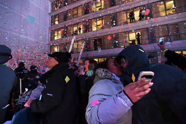 Новый год в Нью-Йорке - Sputnik Грузия