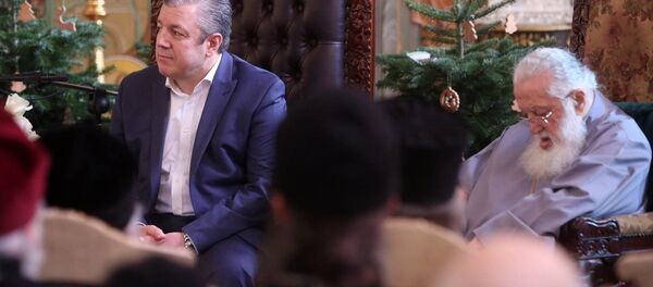 გიორგი კვირიკაშვილი და ილია მეორე გიორგი კვირიკაშვილი და ილია მეორე - Sputnik საქართველო