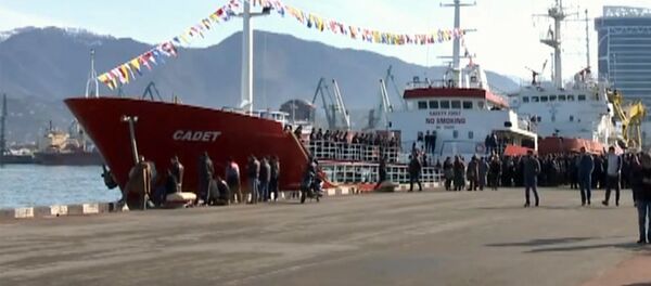 Морская академия в Батуми получила учебный танкер - Sputnik Грузия