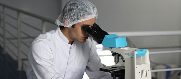 მეცნიერი მიკროსკოპთან - Sputnik საქართველო