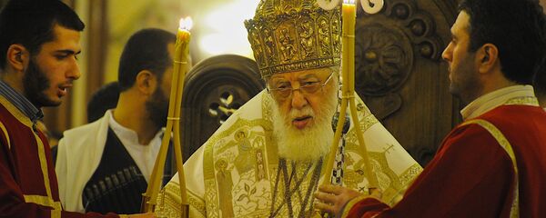 საქართველოს კათოლიკოს-პატრიარქი ილია მეორე. არქივის ფოტო - Sputnik საქართველო