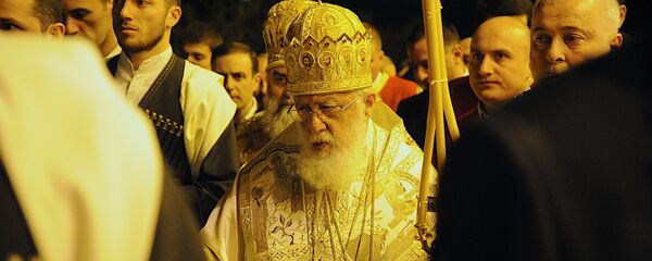 Католикос-Патриарх Всея Грузии Илия Второй, архивное фото - Sputnik Грузия