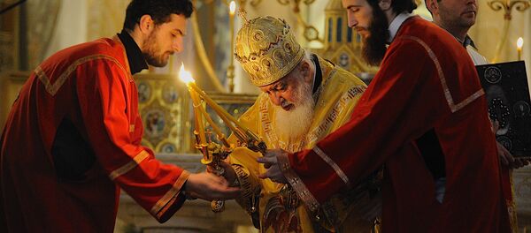 Католикос-Патриарх Всея Грузии Илия Второй, архивное фото - Sputnik Грузия