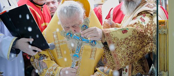 Католикос-Патриарх Всея Грузии Илия Второй, архивное фото - Sputnik Грузия