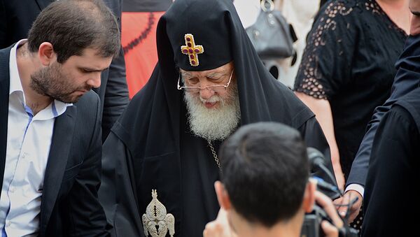 Католикос-Патриарх Всея Грузии Илия Второй, архивное фото - Sputnik Грузия