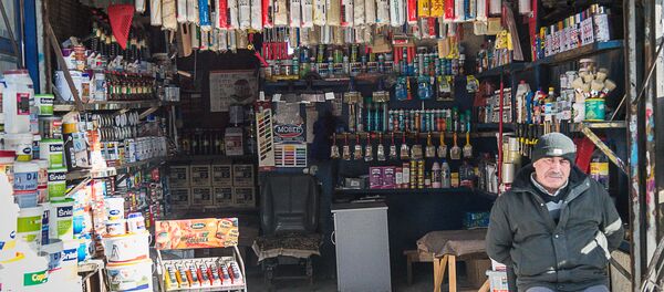 Строительный рынок Элиава - Sputnik Грузия