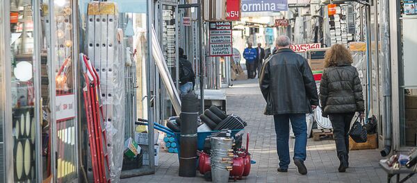 Строительный рынок Элиава - Sputnik Грузия